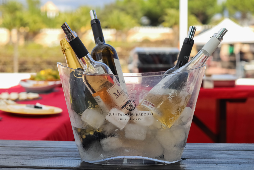 prova de vinhos no Algarve